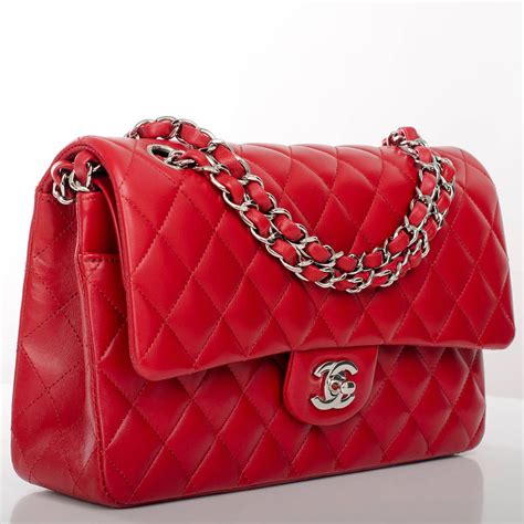 chanel bag red interior|red chanel boyfriend bag.